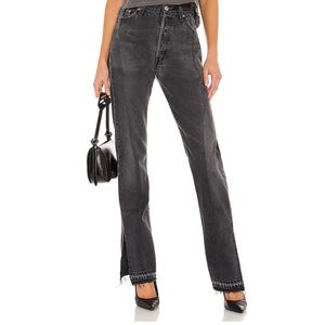 EB DENIM vintage unraveled jeans